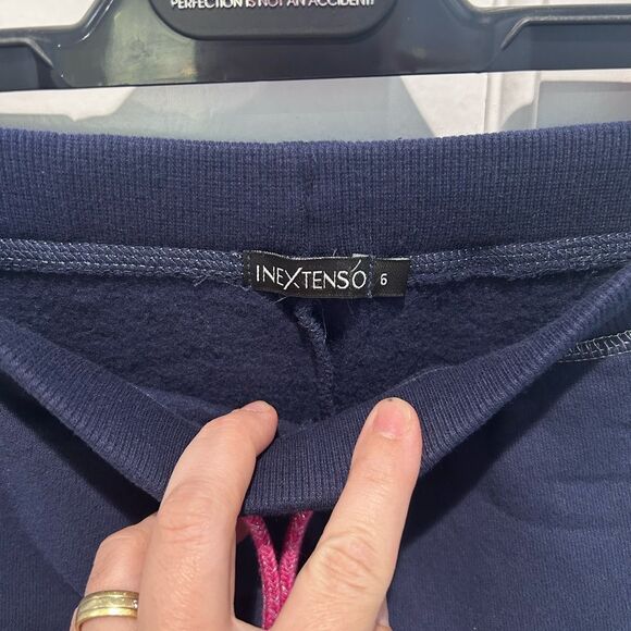 Girls 2 Piece Pants and Jacket Blue navy Size 6 - Picture 5 of 5